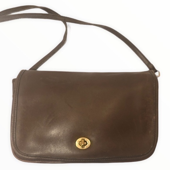Coach 9635 Vintage Convertible Clutch Brown Bag